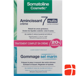 Somatoline 7naechte Creme 250ml +meersalz-peel 350