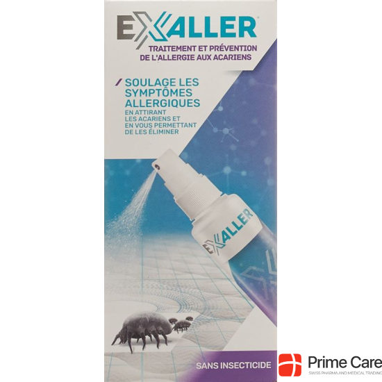 Exaller anti dust mite spray 75ml buy online