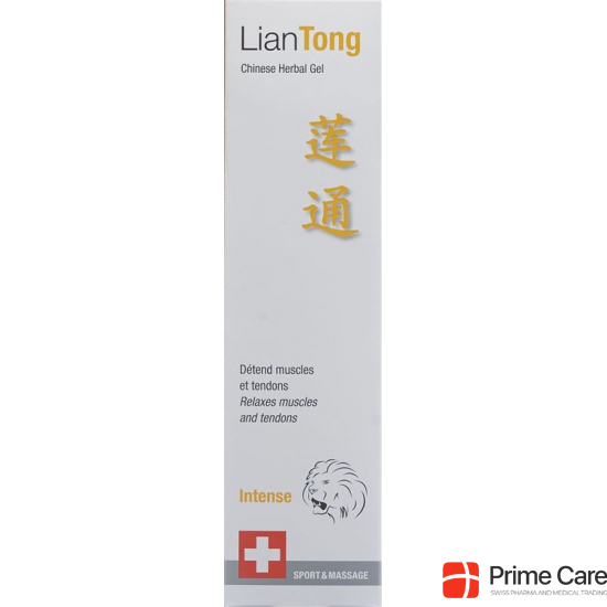 Liantong Chinese Herbal Gel Intense Dispenser 75ml buy online