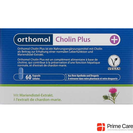 Ortohmol Choline Plus Capsules 60 pieces buy online