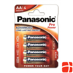Panasonic Batterien Pro Power Aa Lr6 4 Stück