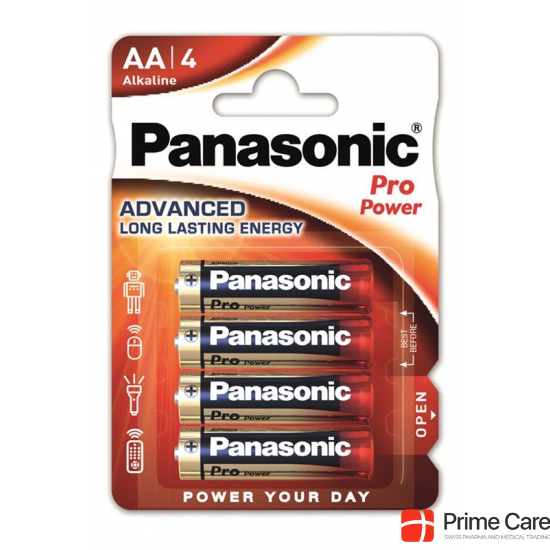 Panasonic Batterien Pro Power Aa Lr6 4 Stück buy online