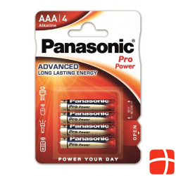 Panasonic Batterien Pro Power Aaa Lr03 4 Stück