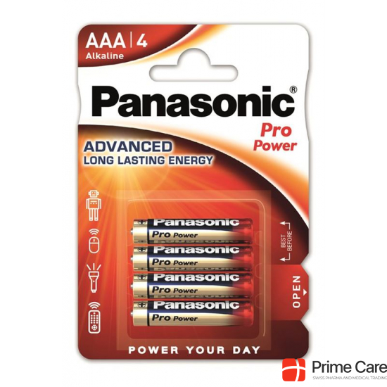 Panasonic Batterien Pro Power Aaa Lr03 4 Stück buy online