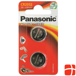 Panasonic Batterien Knopfzelle Cr2032 2 Stück