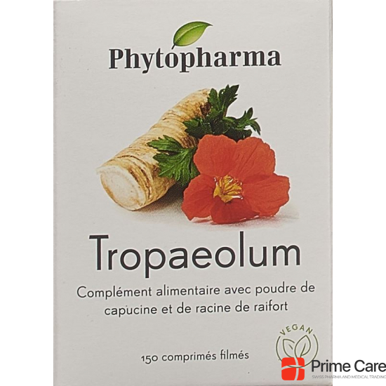 Phytopharma Tropaeolum Filmtabletten Dose 150 Stück buy online