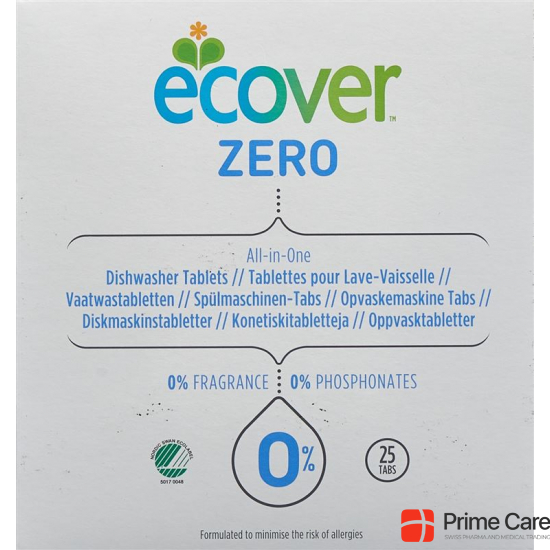 Ecover Zero Geschirrspül-tabs 500g buy online