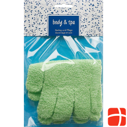 Herba peeling gloves light green 1 pair