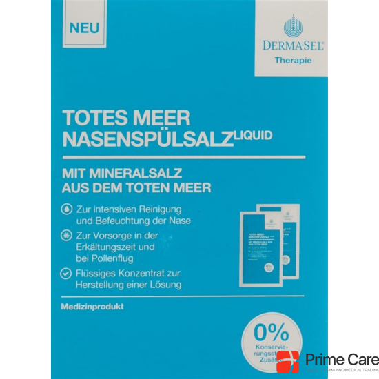 DermaSel therapy nasal rinsing salt liquid 20x 9 M buy online