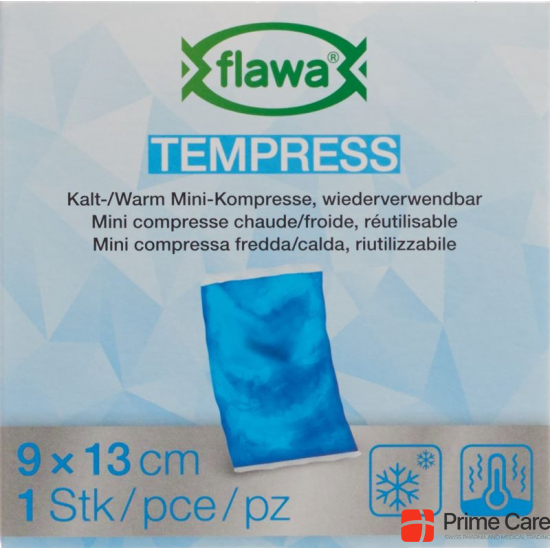 Tempress Kalt Warm Kompresse 9x13cm Blau M Vlies buy online