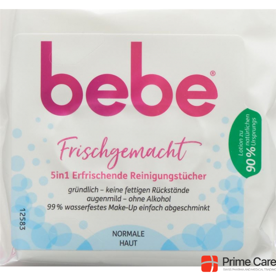 Bebe 5in1 Reinigungstücher Erfrischend 25 Stück buy online