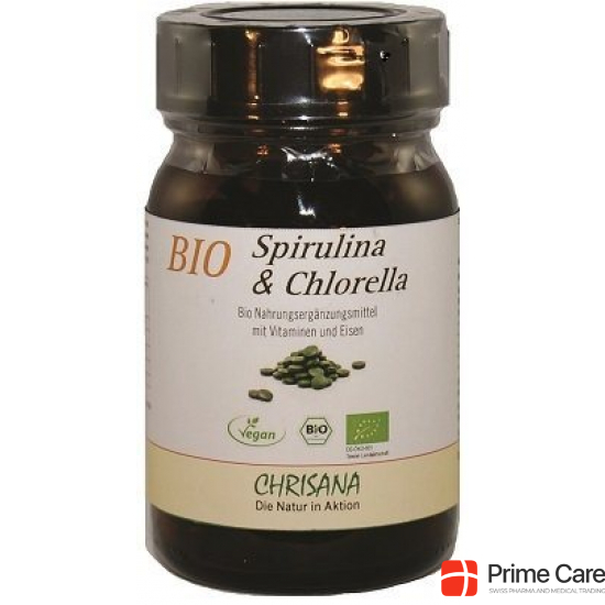 Chrisana Bio Spirulina & Chlorella Tabletten 250 Stück buy online