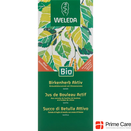 Weleda Birkenherb Aktiv Saft Flasche 250ml buy online