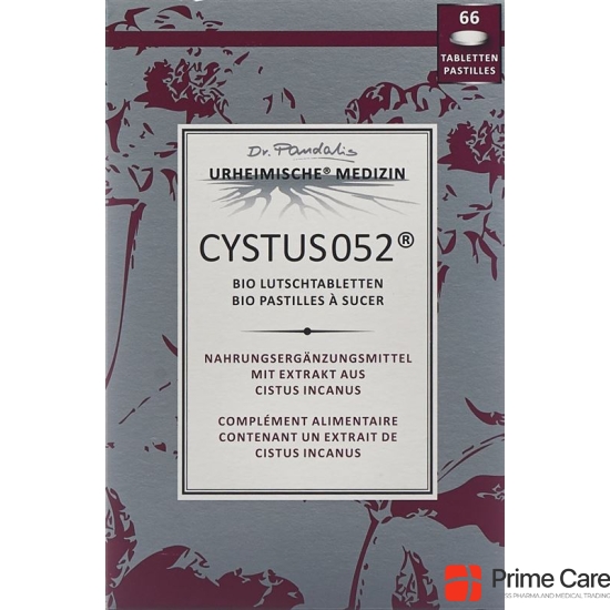 Cystus 052 Bio Lutschtabletten 66 Stück buy online