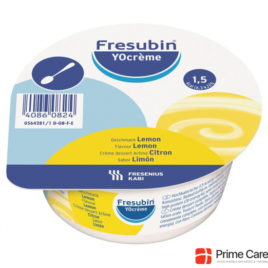 Fresubin Yocreme Lemon Neu 4x 125g buy online