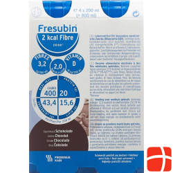 Fresubin 2 Kcal Fibre Drink Sch N 4 Flatcap 200ml