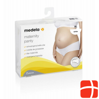 Medela Schwangerschafts-Slip XL Weiss 2 Stück