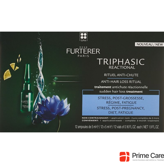 Furterer Triphasic Reactional Kur 12x 5.5ml buy online