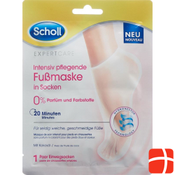 Scholl Intensiv Pflegende Fussmaske 0% 2 Stück