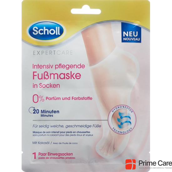 Scholl Intensiv Pflegende Fussmaske 0% 2 Stück buy online