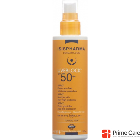 Isis Pharma Uveblock Spray SPF 50+ Flasche 200ml buy online