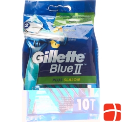 Gillette Blue II Plus Slalom disposable razors 10 pcs