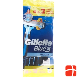 Gillette Blue 3 Smooth disposable razors 6 pcs