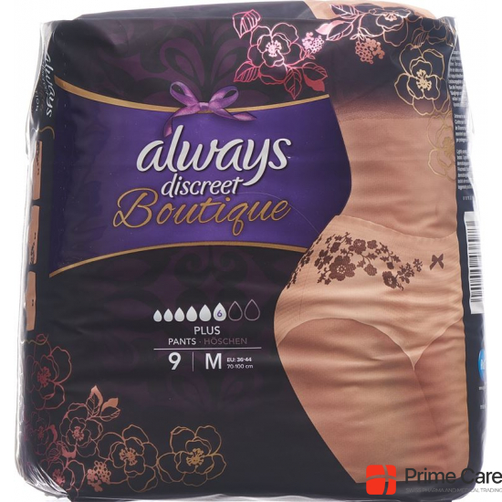 Always Discreet Boutique Inkontinenz Pants M Plus 9 Stück buy online