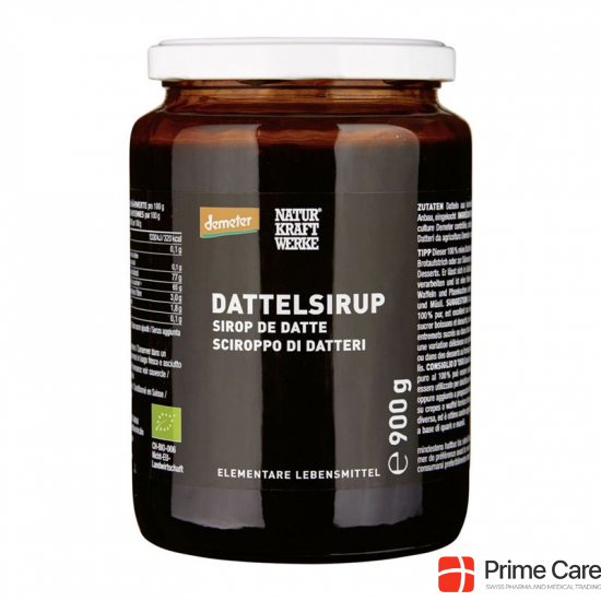 Naturkraftwerke Dattelsirup Demeter Glas 900g buy online