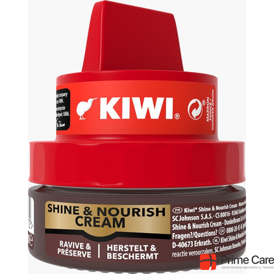 Kiwi Wax Rich Shine & Nourish Cream Dunkelbr 50ml buy online
