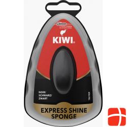 Kiwi Express Shine Sofortgla-Schwamm Schwarz 6ml