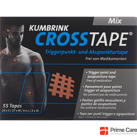 Crosstape Mix Schmerz- und Akupunkturtape 35 Stück buy online