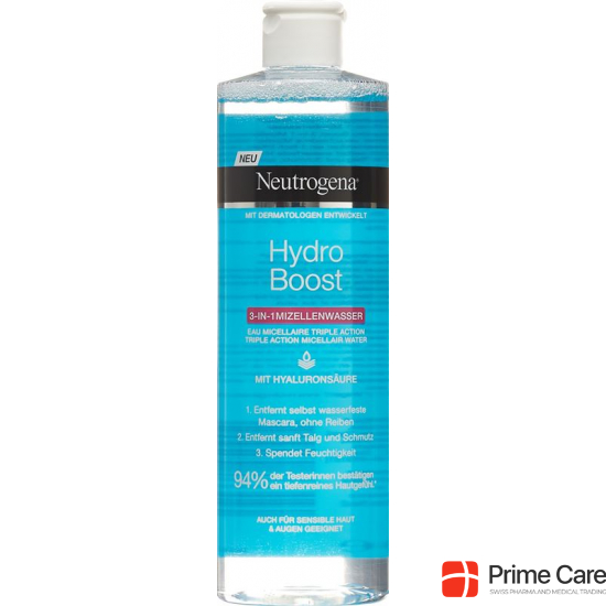 ml Neutrogena Hydroboost 3 in 1 Mizellenwasser 400