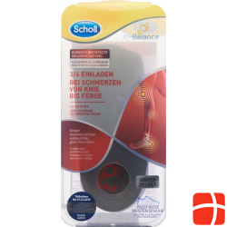 Scholl In-Balance Insoles 37-39.5 2 pieces