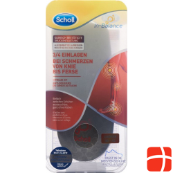 Scholl In-Balance Insoles 40-42 2 Pieces