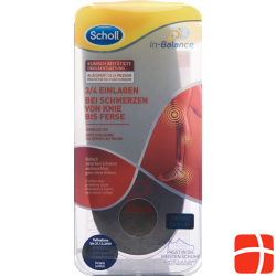 Scholl In-Balance Insoles 42.5-45 2 pieces