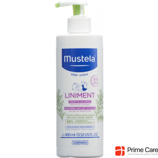 Mustela Liniment mit Pumpe 400ml buy online