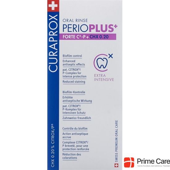 Curaprox Perio Plus Forte Chx 0.2% 200ml buy online