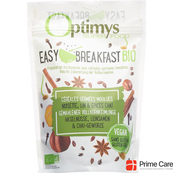 Optimys Easy Breakfast Haseln Leins Chai Bio 350g buy online