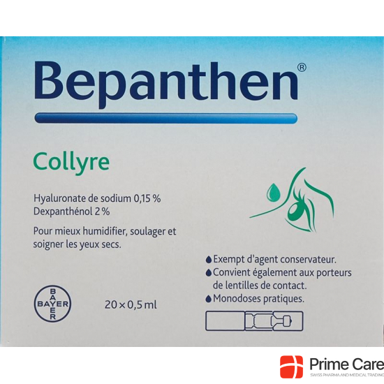 Bepanthen Eye drops 20 mono doses 0.5ml buy online