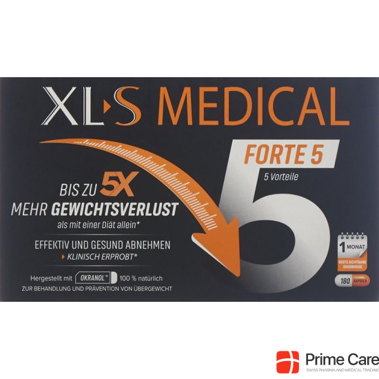 XL-S Medical Forte 5 capsules Blister 180 pieces buy online