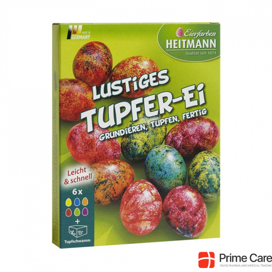 Heitmann egg colors Funny swab egg buy online
