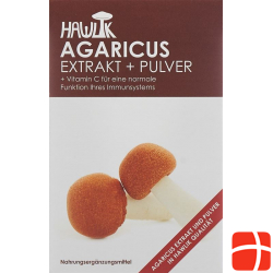 Hawlik Agaricus Extrakt + Pulver Kapseln 60 Stück