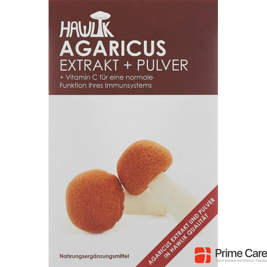 Hawlik Agaricus Extrakt + Pulver Kapseln 60 Stück buy online