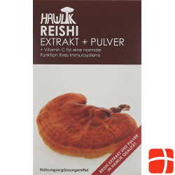 Hawlik Reishi Extrakt + Pulver Kapseln 120 Stück