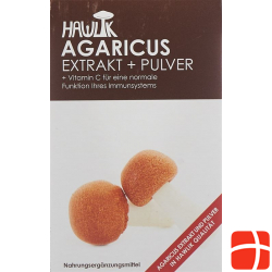 Hawlik Agaricus Extrakt + Pulver Kapseln 120 Stück