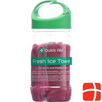 Quick Aid Fresh Ice Towel 34x80cm Pink
