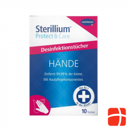 Sterillium Protect&care wipes 10 pieces