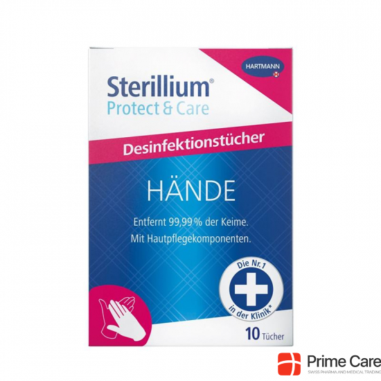 Sterillium Protect&care wipes 10 pieces buy online