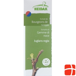 Heidak Knospe Walnuss Juglans Glyc Maz Flasche 30ml